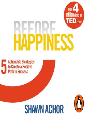 cover image of Before Happiness